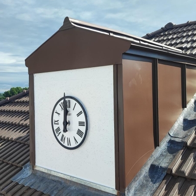 Création complète d’une lucarne – Hôtel de Ville Création complète d’une lucarne – Hôtel de Ville